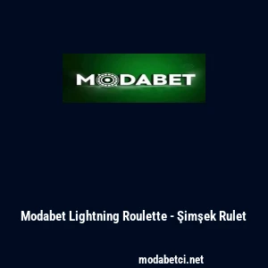 Modabet Lightning Roulette - Şimşek Rulet